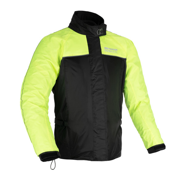 Oxford Oxford rainseal over jacket black/fluo